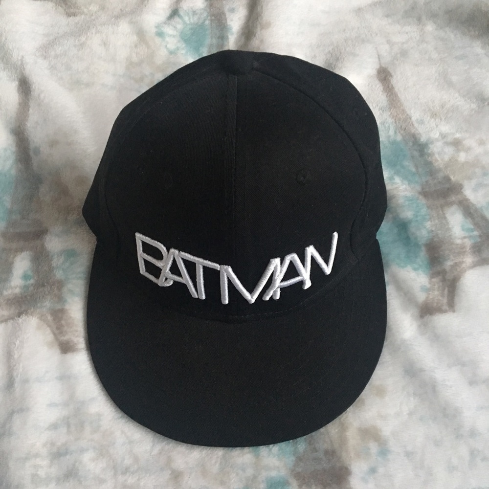 NWOT Batman Flat-Brimmed SnapBack Hat